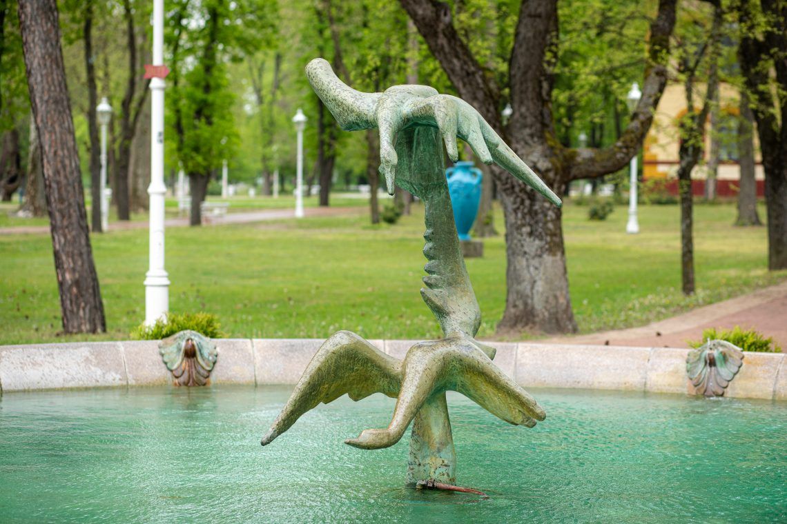 Skuptura Ptice na Paliću. Foto: Sandra Iršević